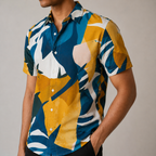 Collage Abstract Printed Shirt