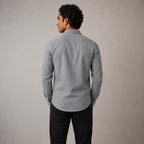 Ash Grey Linen Shirt