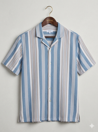 Verse Riviera Stripe Resort Shirt