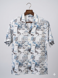 Verse Coastal Sketch Resort Shirt