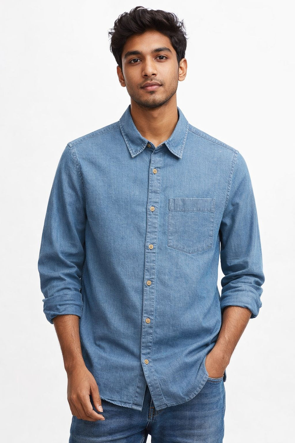 VERSE Classic Denim Shirt