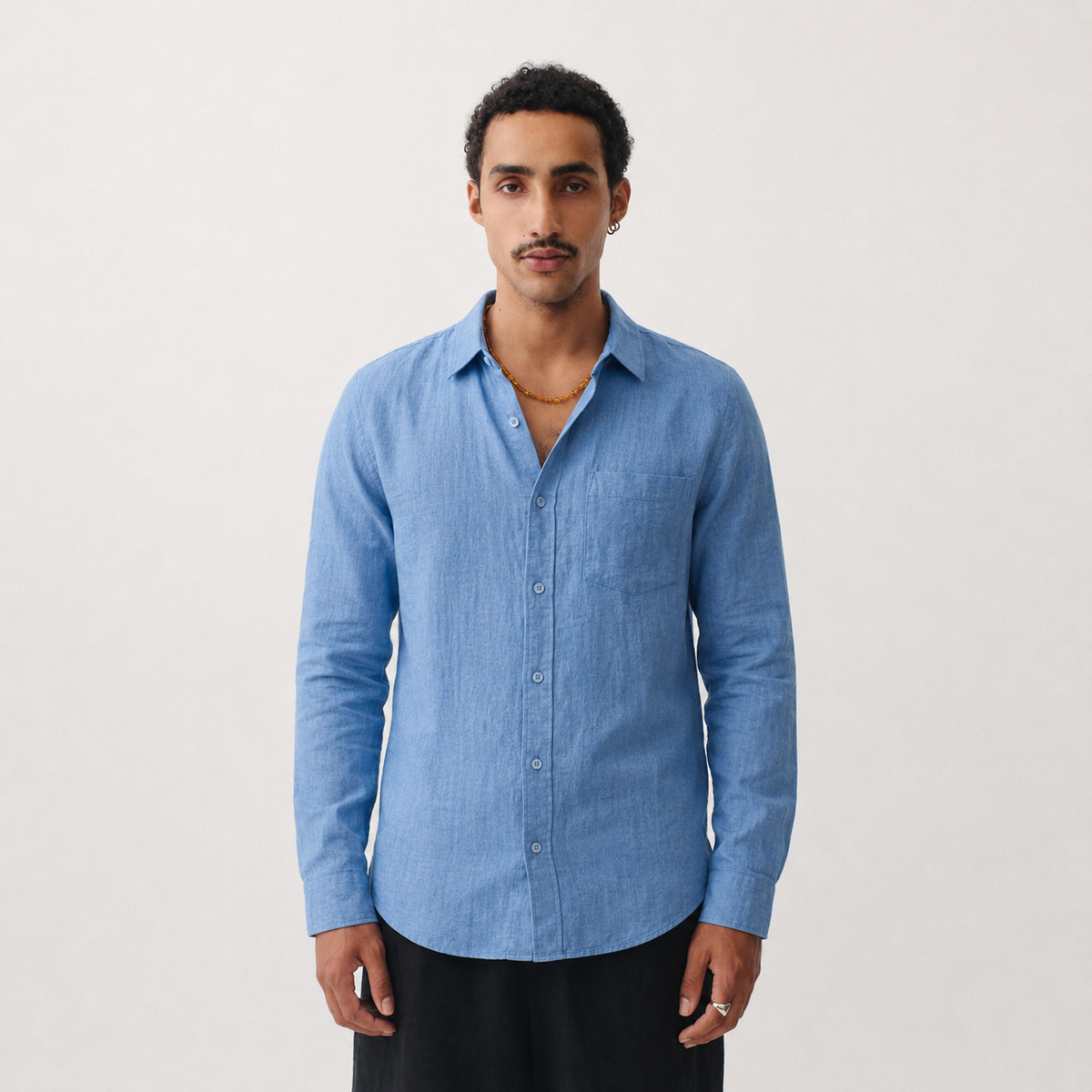 Sky Linen Shirt