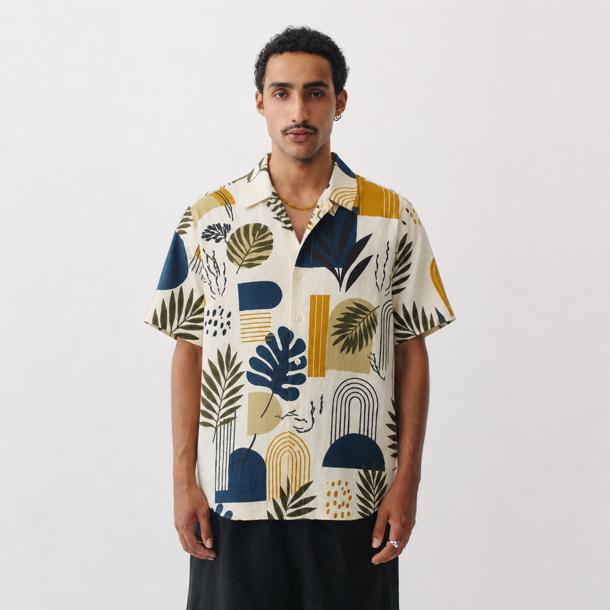 Botanica Abstract Printed Shirt