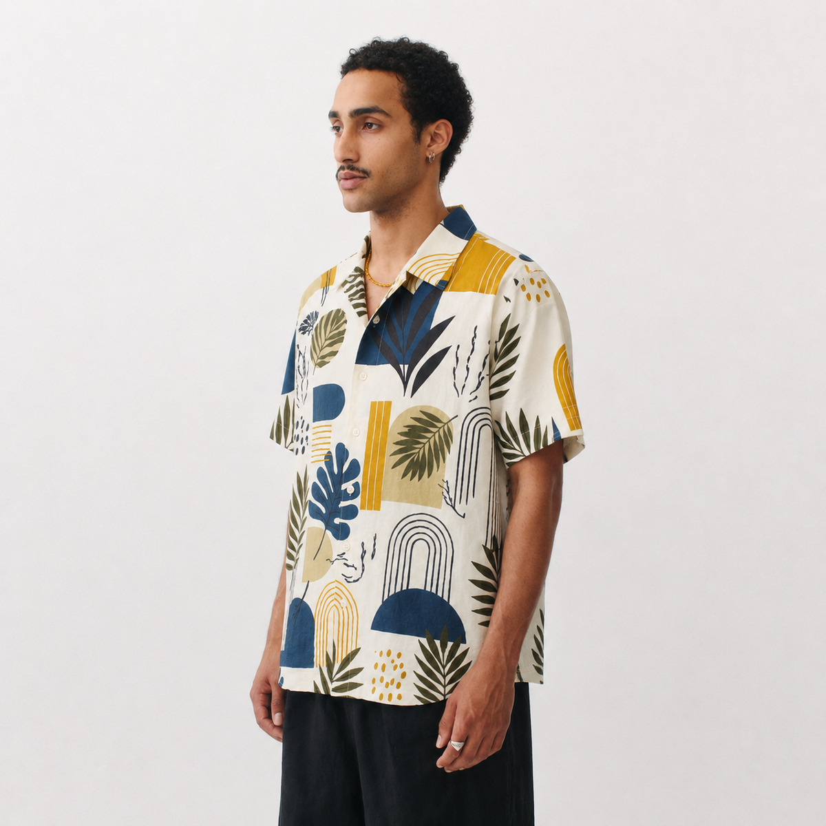 Botanica Abstract Printed Shirt