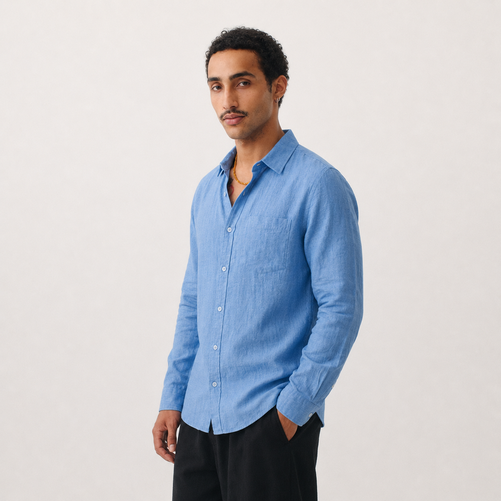 Sky Linen Shirt